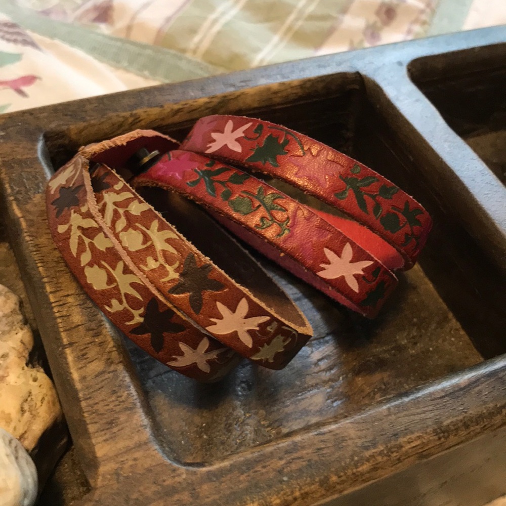 Leather bracelets